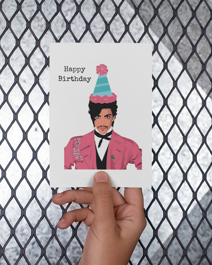 Prince Birthday Card