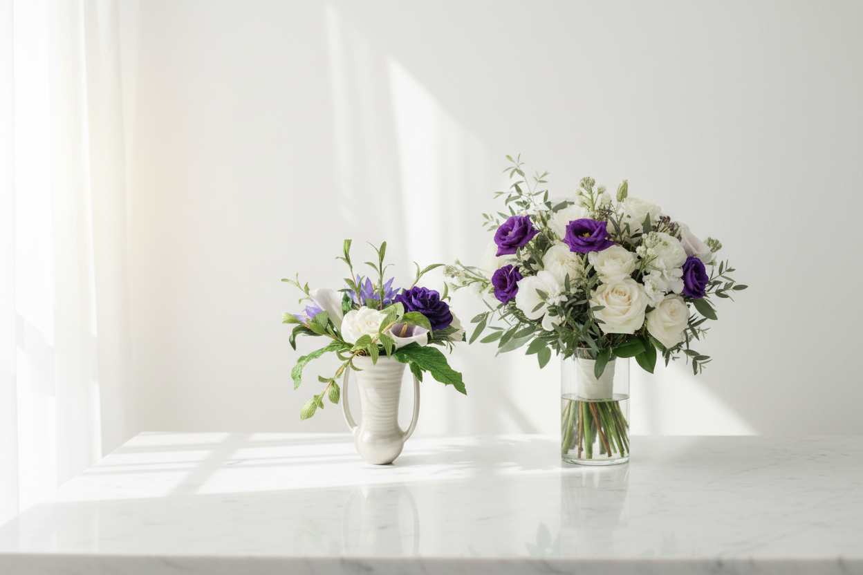 Custom bridal bouquet recreation